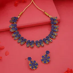 DIVASTRI Set Of 2 Gold-Plated Necklace Set image 2
