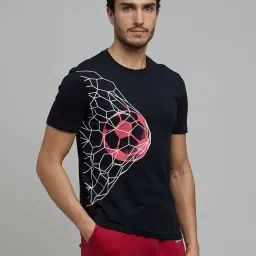 celio celio* FIFA Black Regular Fit T-Shirt image 3