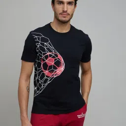 celio celio* FIFA Black Regular Fit T-Shirt image 1
