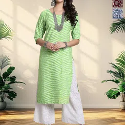 HERE&NOW Women Pack of 3 Ethnic Motifs Printed Kurta-picture-24