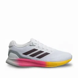 Adidas Men's RUNFALCON 5 White Running Shoes image 1