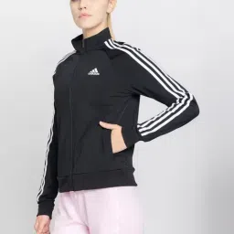 ADIDAS Women's Black W 3S TT TRIC Jacket image 3