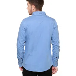 Southbay Light Blue Solid Shirt image 2
