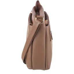 Walkway Synthetic Solid Meduim Sling Handbag image 5