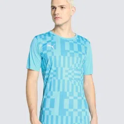 Puma individualRISE Bright Aqua Slim Fit Printed Jersey-picture-39