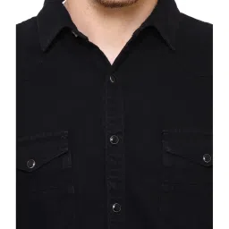 Southbay Jet Black Slim Fit Shirt image 4