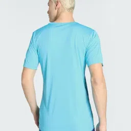 Puma individualRISE Bright Aqua Slim Fit Printed Jersey image 2