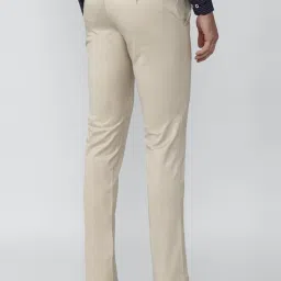 Van Heusen Beige Slim Fit Trousers image 2