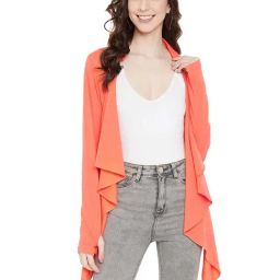 Hypernation Coral Cotton Shrug-picture-41