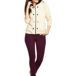 Belle Fille Beige Regular Fit Jacket image 4
