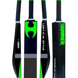 Jaspo Plastic Cricket Full Size Bat (34¿ X 4.5¿ inch) for All Age Groups (Hammer BAT) image 1