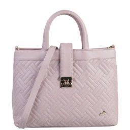 Metro Purple Textured Medium Handbag-picture-10