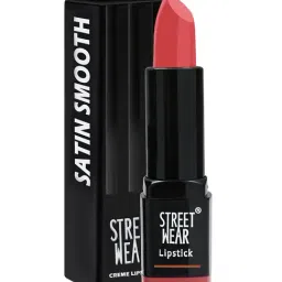 Street Wear Satin Smooth Lipstick Simply Peach - 4.2 gm-image-0