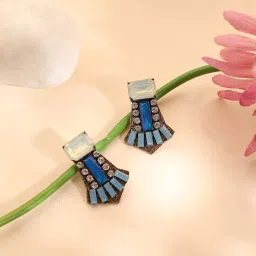 SOHI Stone Drop Earrings For Women image 1