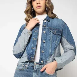 GAP Light Blue Regular Fit Jacket-picture-34