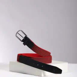 Allen Solly Red PU Waist Belt For Men image 1