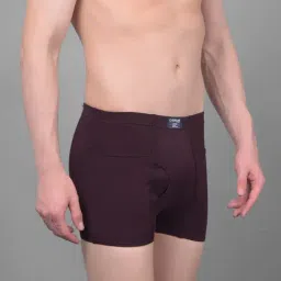 Dollar Lehar Assorted Cotton Regular Fit Trunks - Pack Of 5 image 3