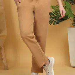 Sweet Dreams Brown Regular Fit Trackpants image 1