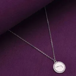 Kai Jewel Sterling Silver Minimalistic Aries Single Zodiac Chain Necklace image 1