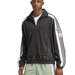 Adidas Originals Black Loose Fit Sports Jacket-picture-28