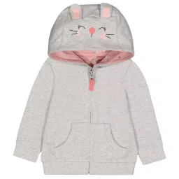 Mothercare Kids Grey Printed Full Sleeves Sweatshirt image 1