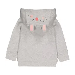 Mothercare Kids Grey Printed Full Sleeves Sweatshirt image 2