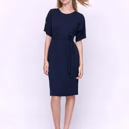 Cover Story Navy Shift Dress image 1
