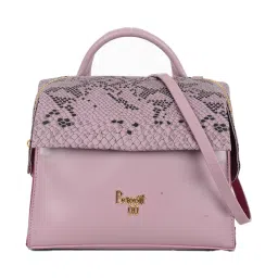 Baggit Pink Animal Effect Small Cross Body Bag image 1