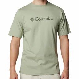 Columbia Green Regular Fit Logo Printed T-Shirt image 1