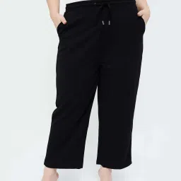 Nexus by Lifestyle Black Plain Pants image 1