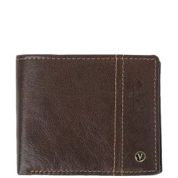Van Heusen Brown Casual Leather Bi-Fold Wallet image 1