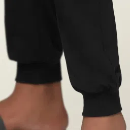 XYXX Black Regular Fit Joggers image 4