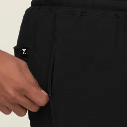 XYXX Black Regular Fit Joggers image 3