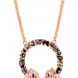 Roberto Cavalli Rose Gold Stainless Steel Necklaces & Chain image 1