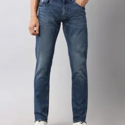 U.S. Polo Assn. Denim Co. Blue Cotton Slim Fit Jeans-picture-25