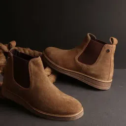 Carlton London Men's Khaki Chelsea Boots-picture-41