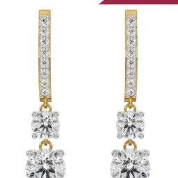 Emori 14k Yellow Gold & Lab Grown Diamond Round Brilliant Drop Earrings-picture-40