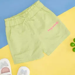 Pantaloons Baby Kids Neon Green Cotton Printed Shorts-image-75