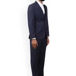 Raymond Navy Regular Fit Three Piece Suit image 2