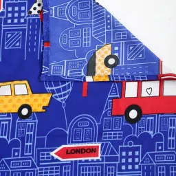 HOSTA HOMES  Multicolor Polycotton Bedsheet Set image 5