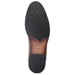 El Paso Men's Tan Derby Boots image 4