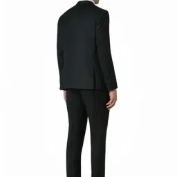 Van Heusen Green Slim Fit Checks Four Piece Suit image 2