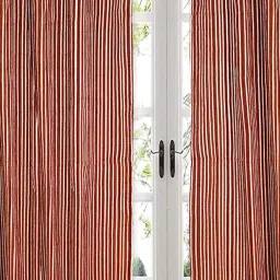 Saral Home Red Blackout Long Door 9 ft Curtains Set of - 2 image 2