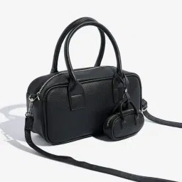 Westside Textured Black Crossbody Bag-picture-39