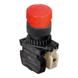 Autonics 110 V AC 6 A Red D30 Long Head, Non-illuminated Emergency Stops Switches, S2ER-E1RAB (Pack of 10 Piece)-picture-10