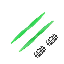 Orange HD Propellers 1150(11X5.0) ABS Green 1CW+1CCW-1pair image 1