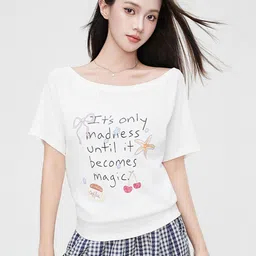 LULU & SKY Print Cotton Top image 3