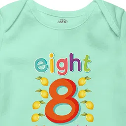 THE PRINT PLATTER Infants Printed Cotton Ultra Bio-Wash Envelope Neck Bodysuit image 2