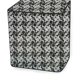 The Furnishing Tree Black PVC Washing Machine Covers image 5