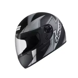 Studds CHROME D5 DECOR Matt Black 570 mm Medium Full Face Helmet, D5 MATT BLACK N4-picture-24
